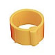 Bague a clips 8mm jaune sac20