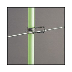 Piquet de cloture électrique fer de ligne Ø 12 mm - hauteur 1m - Vendu sans  isolateur - CHAPRON - - 542811Chapron Lemenager