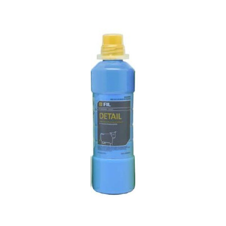 Marqueur 500 ml applicateur bleu