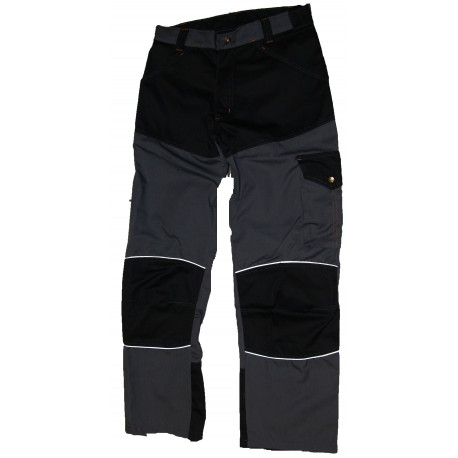 PANTALON BRICO GRIS/NOIR T44