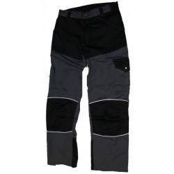 PANTALON BRICO GRIS/NOIR T36