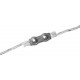 Connecteur cordelette 8mm inox par 5