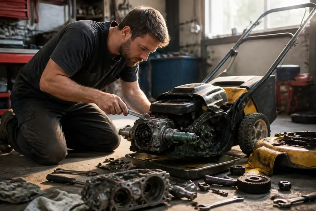 Résoudre le problème transmission Mc Culloch M95-66X facilement