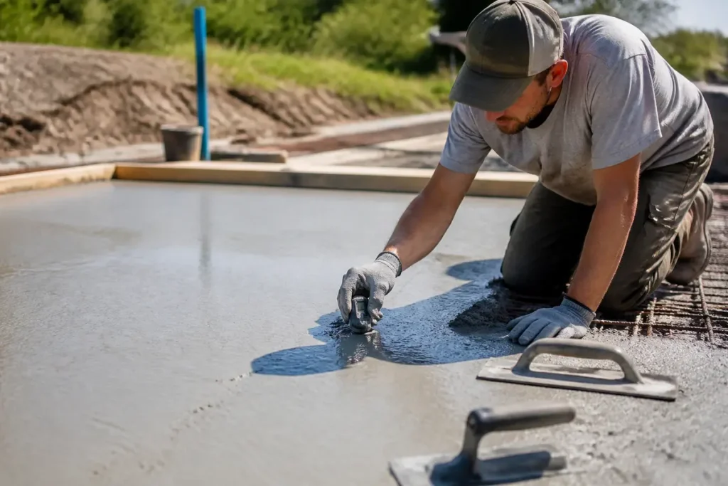 Temps de séchage dalle béton : guide complet et conseils pratiques