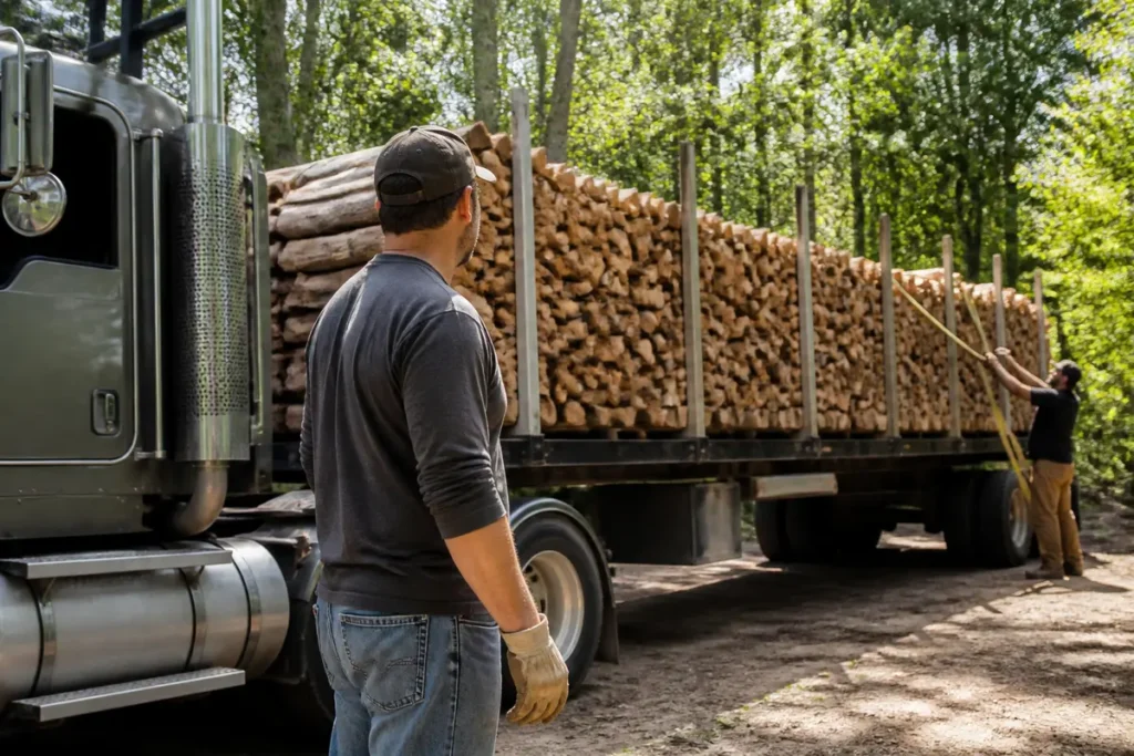 Prix d’un semi remorque de bois de chauffage en 2m : guide complet